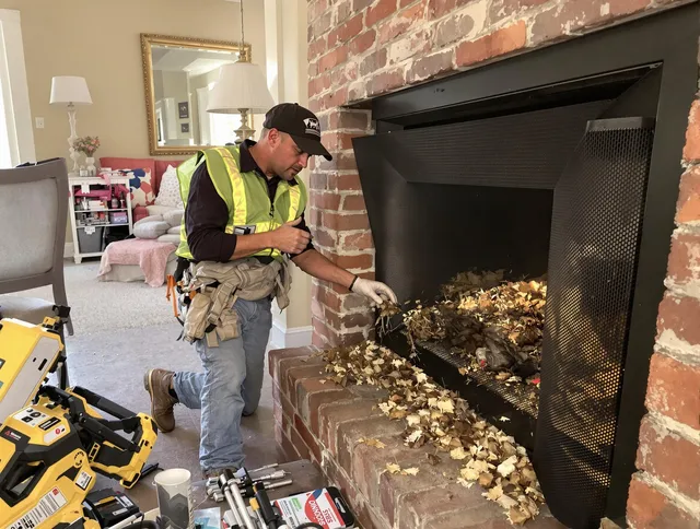 Safe screening installation by North Castle Chimney Sweep in North Castle, NY