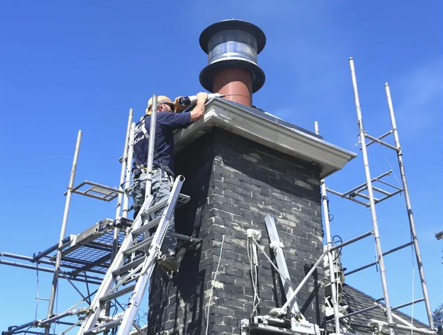 Sturdy chimney crown finished by North Castle Chimney Sweep in North Castle, NY