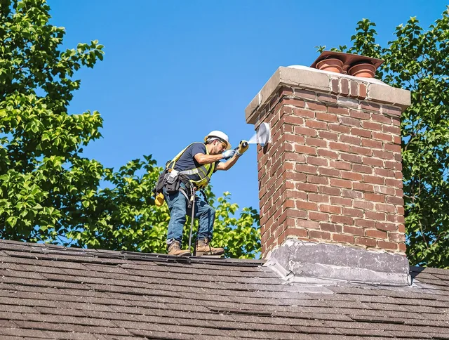 North Castle Chimney Sweep performing an inspection with advanced tools in North Castle, NY