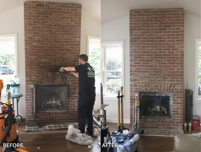 Finished chimney sweeping service by North Castle Chimney Sweep in North Castle, NY